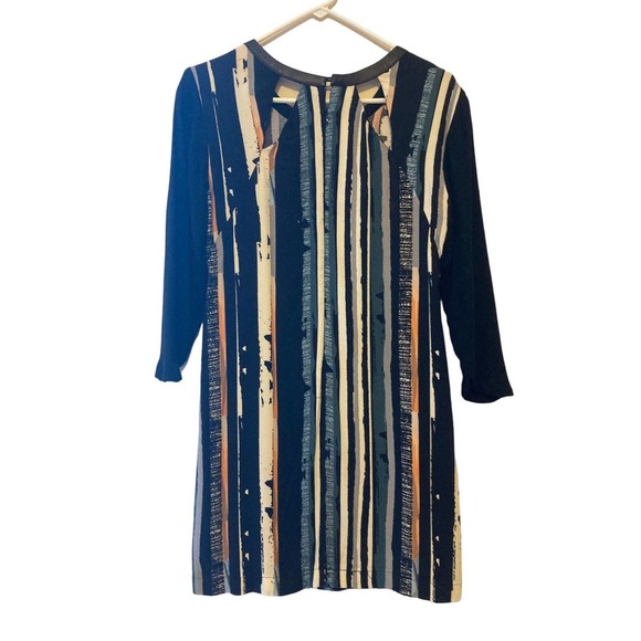 Ella Moss Multi Color Striped Dress - Size S - Picture 2 of 5